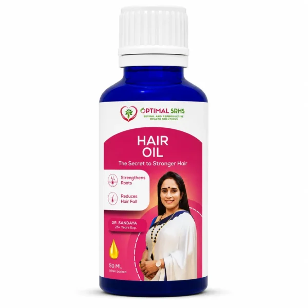 hair oil front