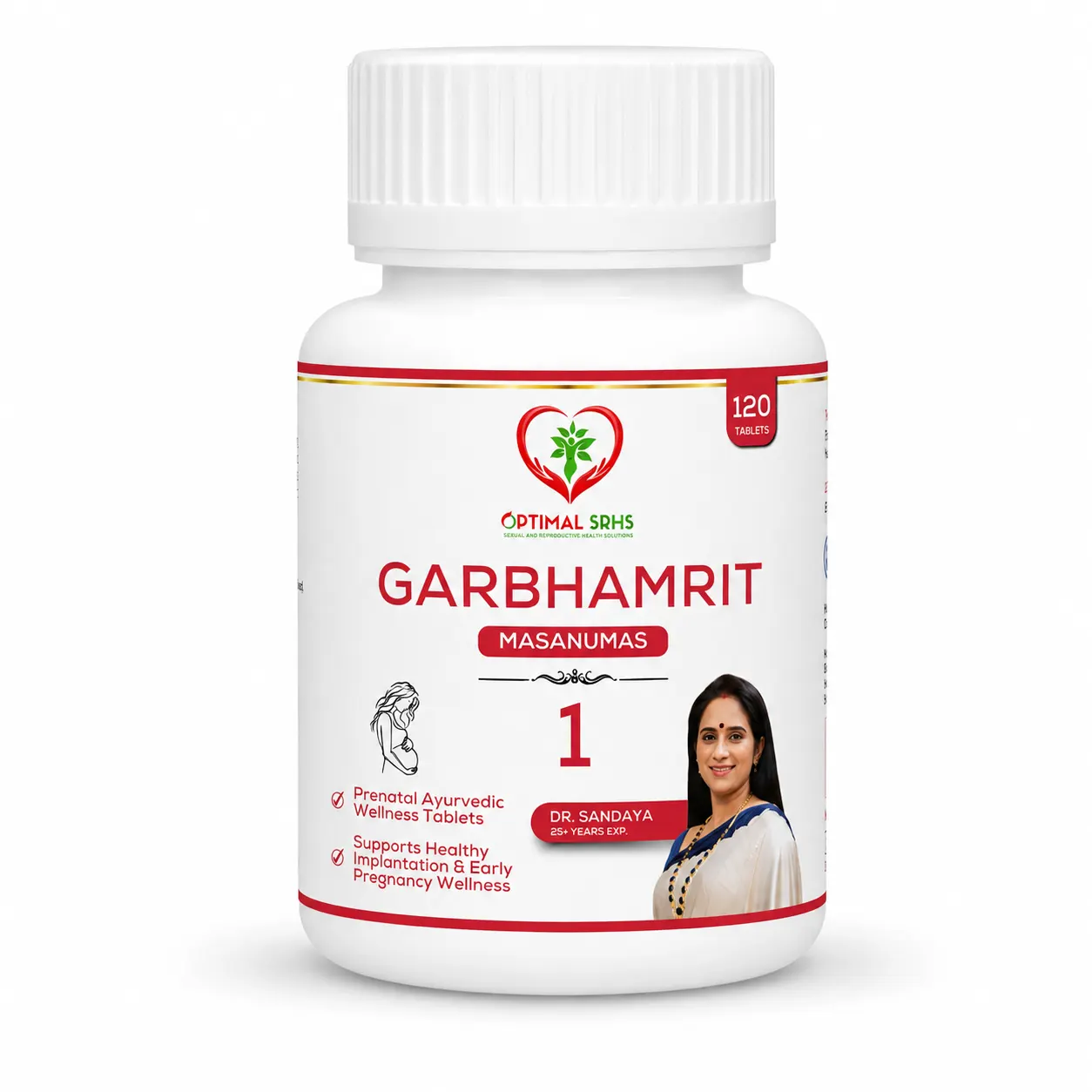 Garbhamrit Masanumas 1 – Prenatal Ayurvedic Wellness Tablets