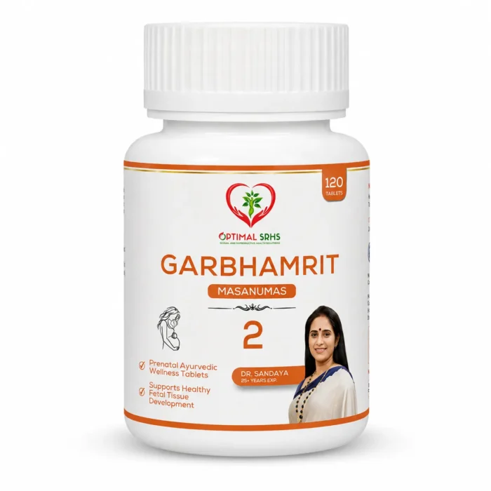 Garbhamrit Masanumas 2 – Prenatal Ayurvedic Wellness Tablets