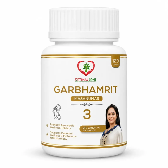 Garbhamrit Masanumas 3 – Prenatal Ayurvedic Wellness Tablets